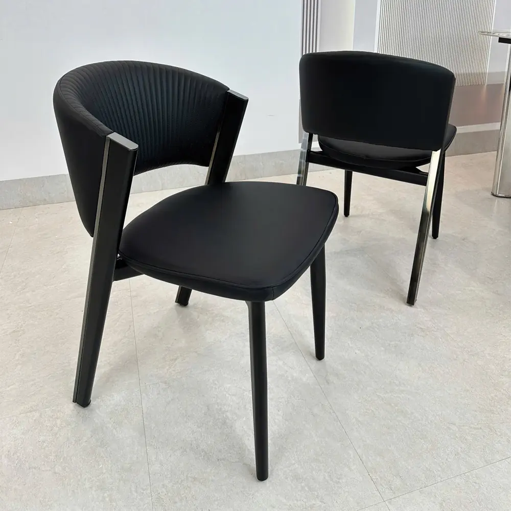 Ghế ăn bọc da cao cấp hiện đại